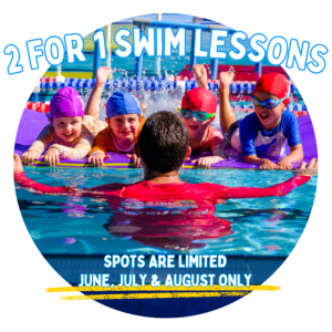 2 for 1 swimming lessons at Hampton Swim School