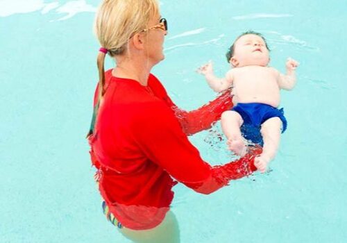 baby steps infant swimming