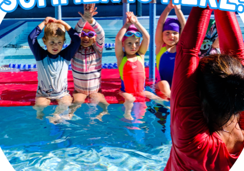 Summer is here. The calendar can catch up later. Hampton Swim School summer.